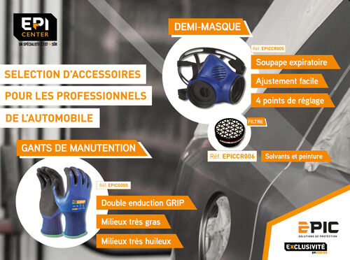 S&eacute;lection d'accessoires pour les professionnels de l'automobile