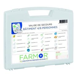 Valise secours BATIMENT 4/6 PERSONNES