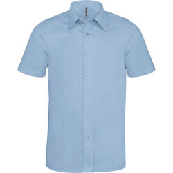 Chemise MC Homme Coton Stretch