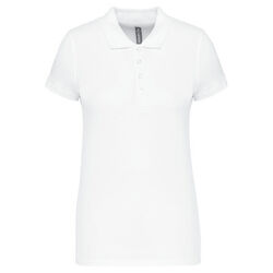 Polo MC femme piqu&eacute;