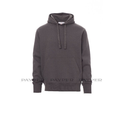 Sweat &agrave; capuche gris fum&eacute; TORONTO