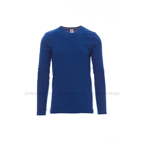 T-shirt manches longues bleu roi PINETA