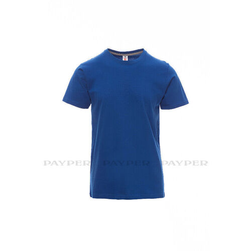 T-shirt &agrave; manches courtes bleu roi SUNRISE