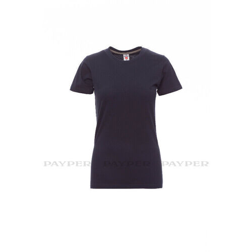 T-shirt &agrave; manches courtes bleu marine SUNRISE LADY