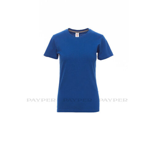 T-shirt &agrave; manches courtes bleu roi SUNRISE LADY