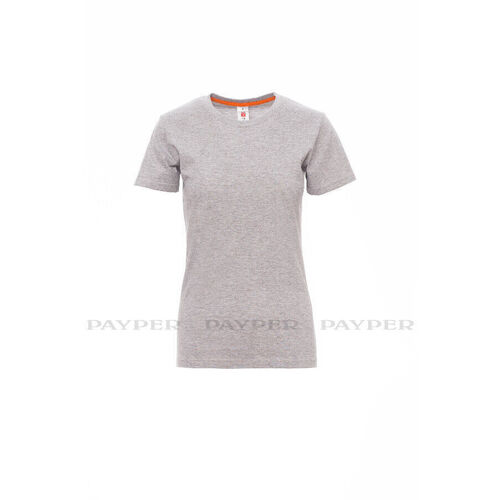 T-shirt &agrave; manches longues gris chin&eacute; SUNRISE LADY