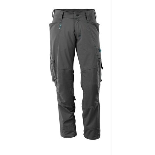 Pantalon poches genoux gris anthracite ULTIMATE STRETCH