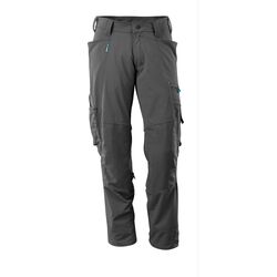 Pantalon poches genoux gris anthracite ULTIMATE STRETCH