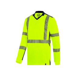 T-shirt manches longues HV jaune KITA