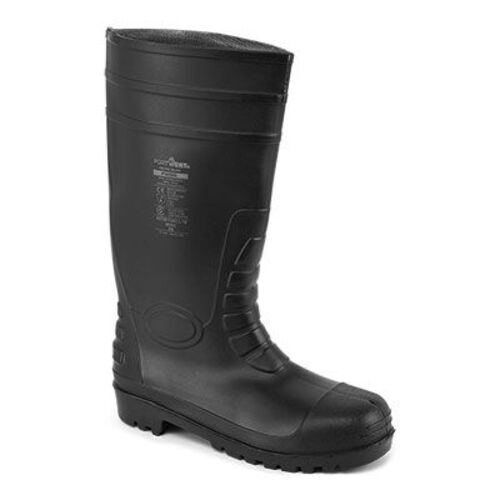 Bottes de s&eacute;curit&eacute; PVC noire