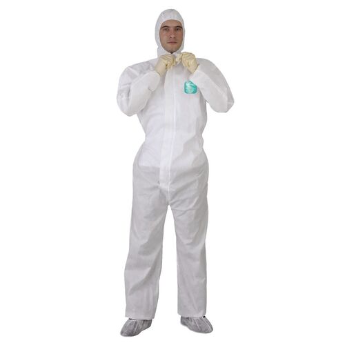 Carton de 50 combinaisons blanches BASICLEAN CONFORT