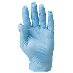 Boite de 100 gants nitrile bleu 5900 poudr&eacute;