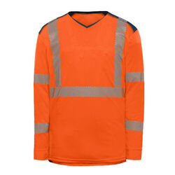 T-shirt manches longues HV 37.5 orange BELIZE