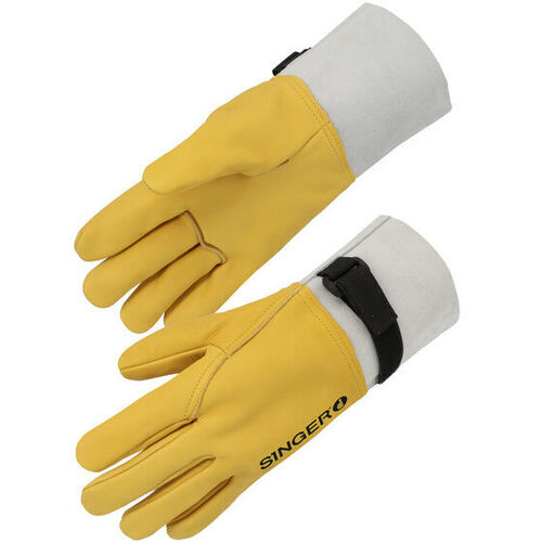 Sur-gant d'&eacute;letricien en fleur de bovin