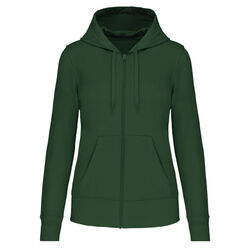 Sweat-shirt full zip &agrave; capuche K4031