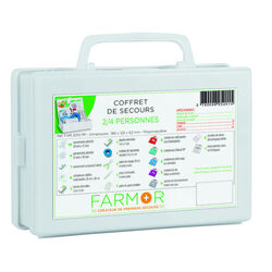 Coffret secours MULTIRISQUES 2/4 PERSONNES