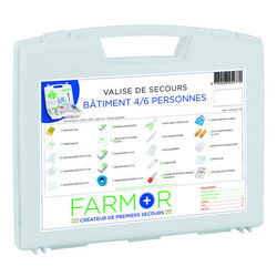 Valise secours BATIMENT 4/6 PERSONNES Vaux-le-Pénil